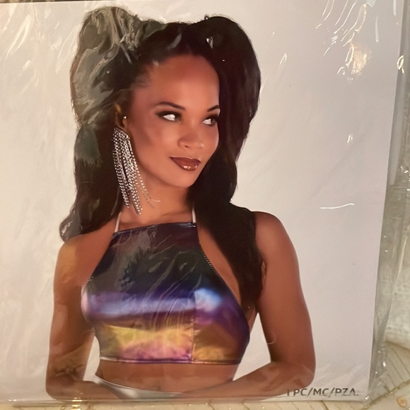 Suit Yourself Costume Co. Ombré Metallic Halter Top. Size L/XL. NWT🔺FIRM🔺 - Picture 2 of 4